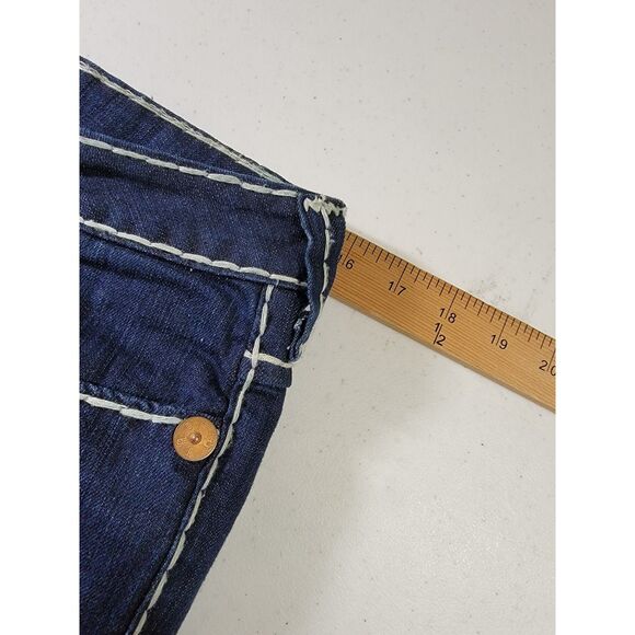 Women's True Religion Julie Super T Thick Stitch Jeans - sz 30 - Picture 6 of 10
